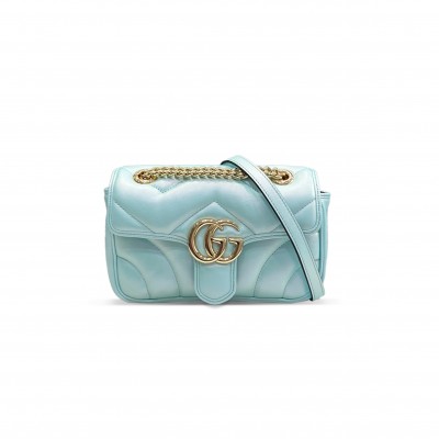GUCCI GG MARMONT SMALL SHOULDER BAG 446744 (23*14*6cm)